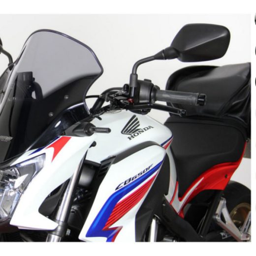Pantalla MRA Touring CB650 F 14-15, negro