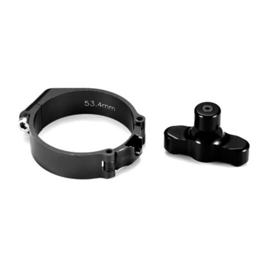 Sistema de salida rápida V PARTS negro Kawasaki Yamaha