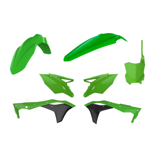 Kit POLISPORT de plástica color original (2020) Kawasaki KX250 250F