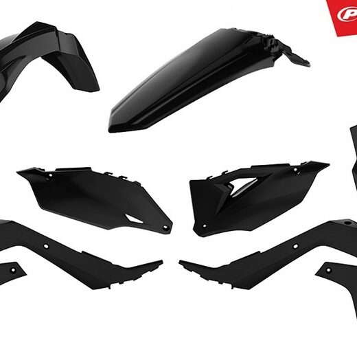 Kit de plástica POLISPORT KX 450 19 Negro