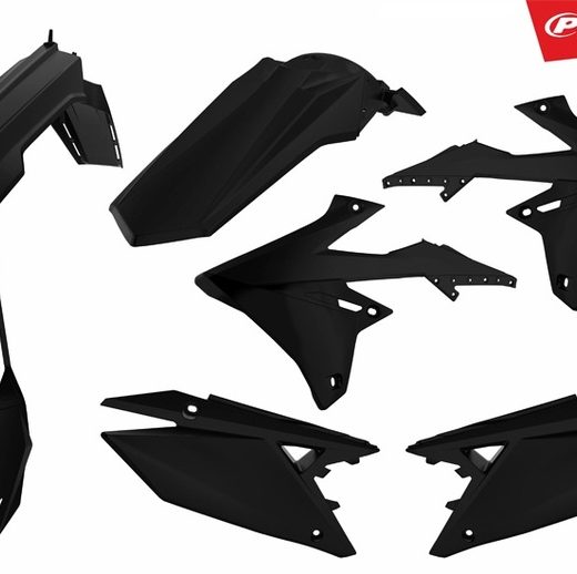 Kit POLISPORT plástica Suzuki negro
