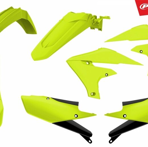 Kit de plástica POLISPORT YZ250F 19 YZ450F 18-19 Amarillo neón