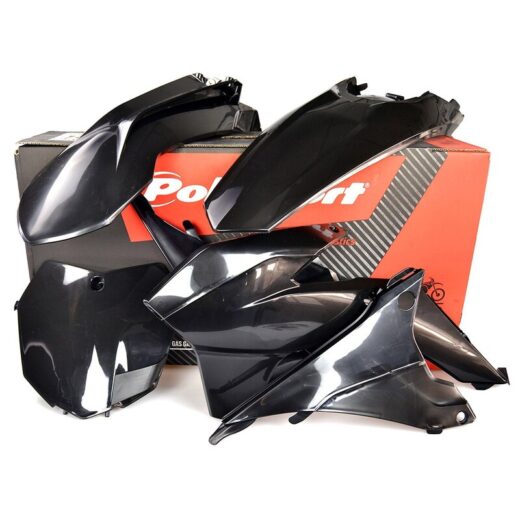 Kit POLISPORT plástica Ktm negro 90646