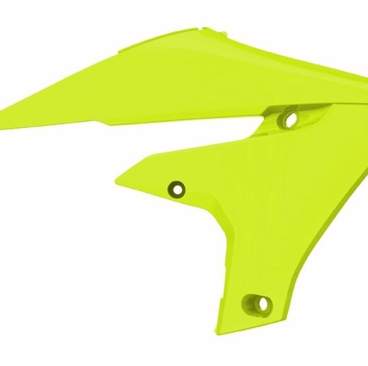 Aletines de radiador POLISPORT YZ450F 18-19 Amarillo neón