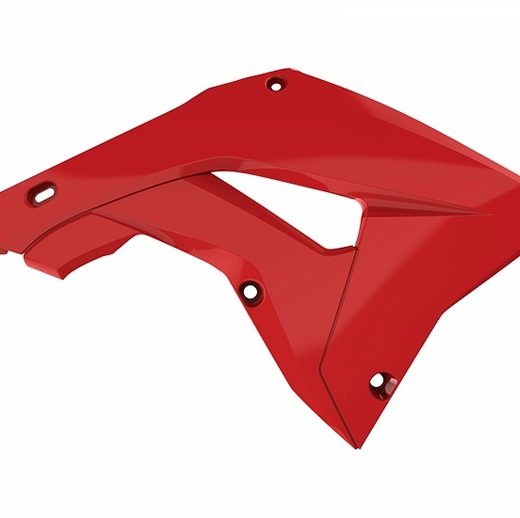 Tapas de radiador POLISPORT Restyling rojo Honda CR125R