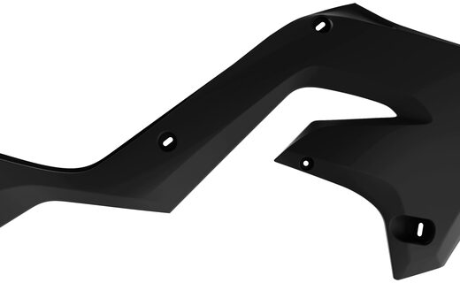 Rejillas de radiador Polisport, negro KX125/250