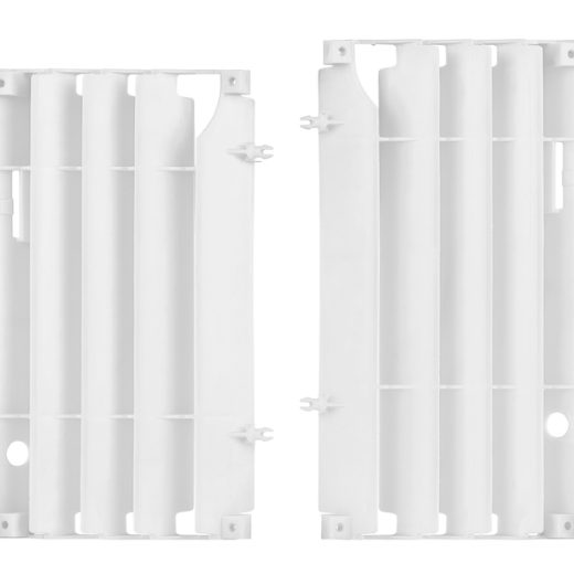 Aletines de radiador POLISPORT Honda Blanco 8456300001