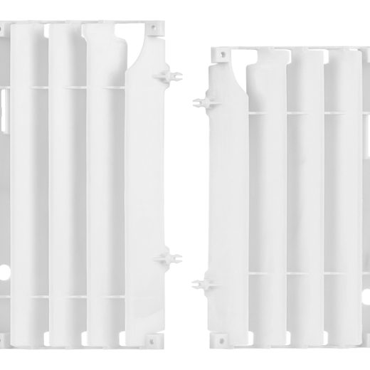 Aletines de radiador POLISPORT Honda Blanco 8456400001