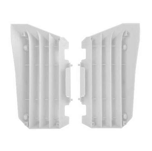 Aletines de radiador POLISPORT Yamaha blanco 8458100001