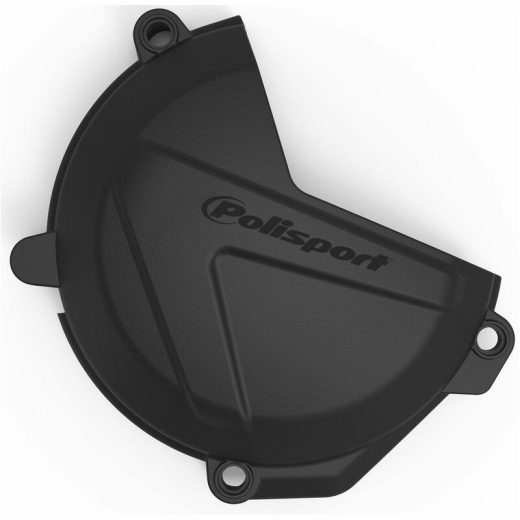 Protector tapa de embrague Polisport KTM Husqvarna negro