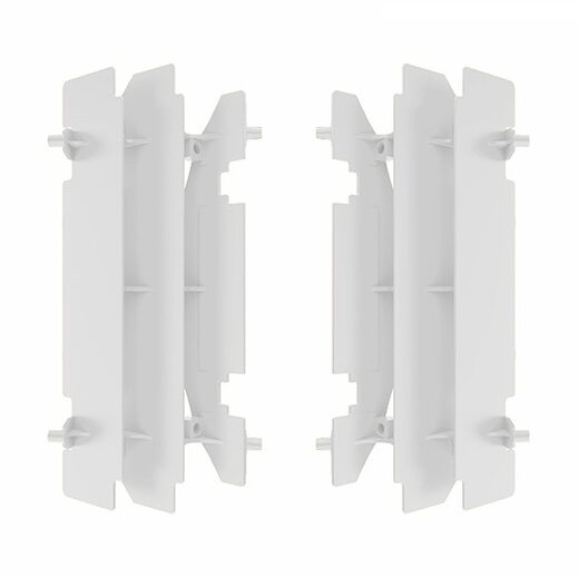 Aletines de radiador POLISPORT SUZUKI Blanco
