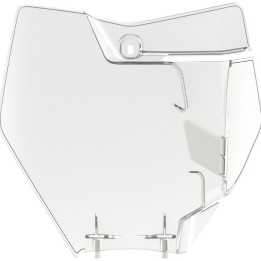 Portanúmeros delantero POLISPORT KTM transparente 8664900004
