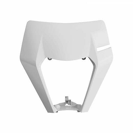 Careta POLISPORT blanco KTM