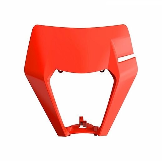 Careta POLISPORT naranja flúor KTM