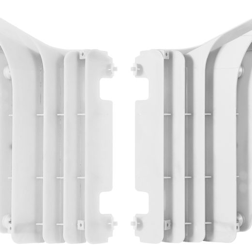 Aletines de radiador POLISPORT Yamaha blanco 8985500002