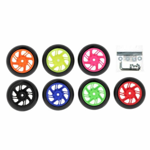 VECTOR Ruedas Ø 110 mm para Caballetes Universal y Monobrazo - Azul (4 uds)