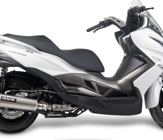 Escape homologado Yasuni 4T KYMCO Superdink 300 kawa J300 titan look