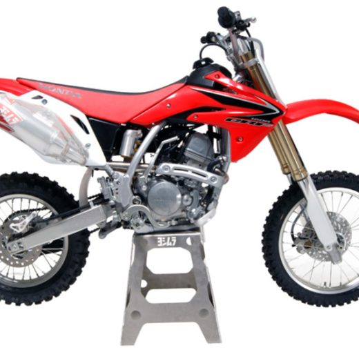 Linea completa escape Yoshimura RS-2, acero inox, Silencioso aluminio y tapa inox, Honda CRF150R/RB