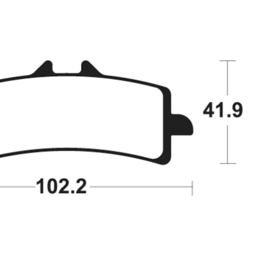 TECNI BRAKE PADS SINTERED