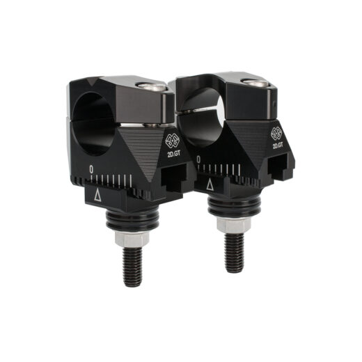 Alzas de manillar ajustables GILLES, negro