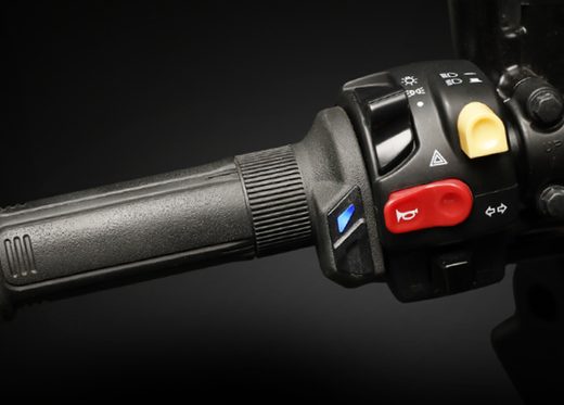 Puños calefactables Koso HG-13 120 mm, con interruptor de pulgar integrado