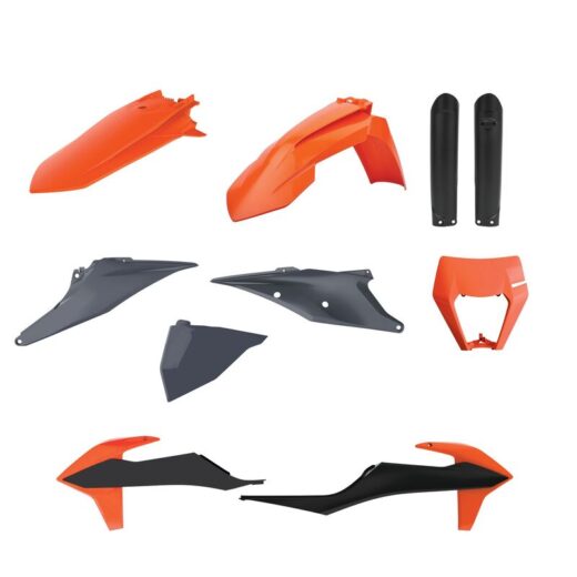 Kit POLISPORT de plásticos Ktm color Oem