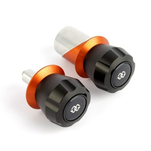 Protectores del eje delantero GILLES, negro / naranja