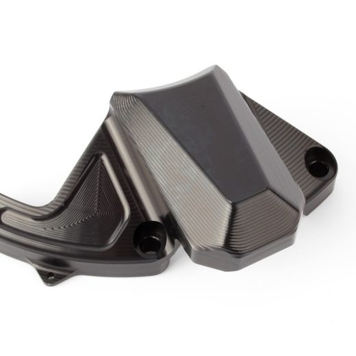 Protector de la tapa del motor GILLES (lado derecho), negro