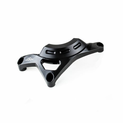 Protector de la tapa del motor GILLES (lado izquierdo), negro