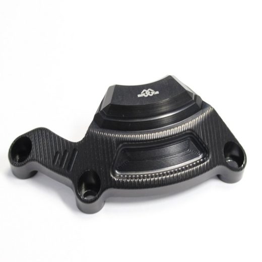 Protector de la tapa del motor GILLES (lado izquierdo), negro