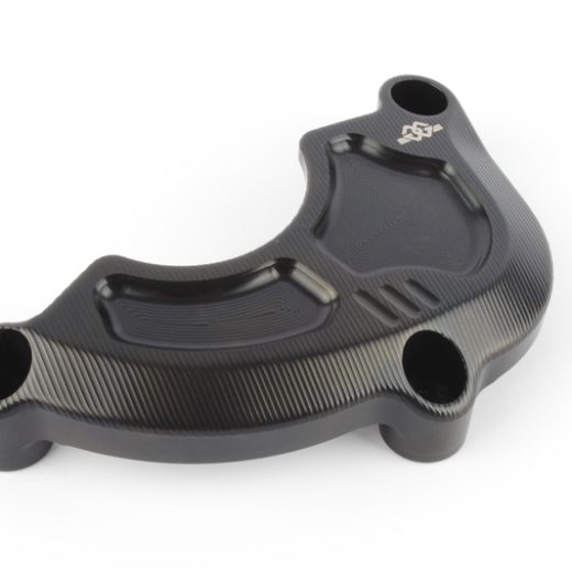 Protector de la tapa del motor GILLES (lado derecho), negro