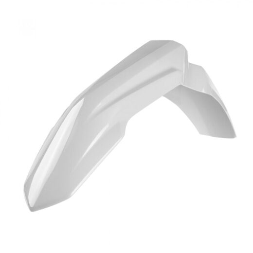 Guardabarros delantero Polisport, CRF450R, blanco