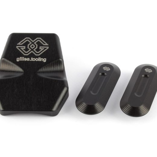Kit GILLES de tapas para circuito Tooling (retrovisores + guardabarros) negro