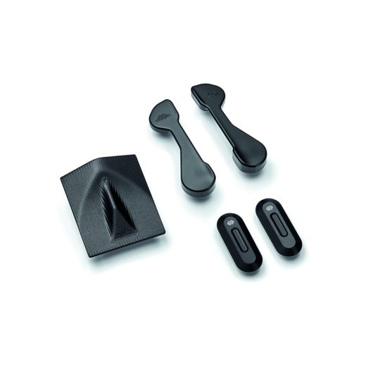 Kit GILLES de tapas para circuito Tooling (retrovisores + guardabarros) negro