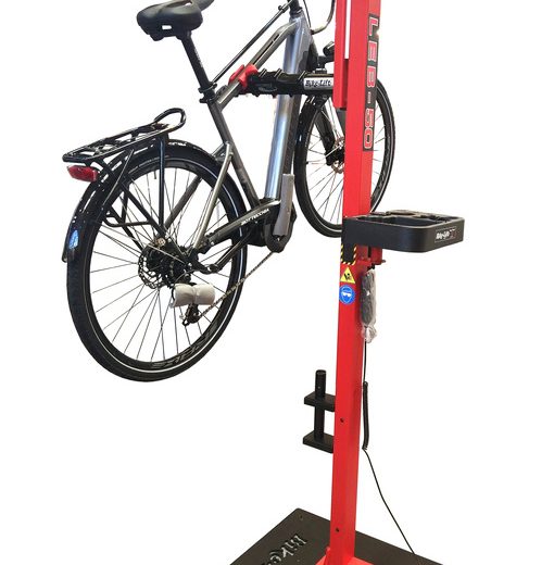 Elevador de bicicleta Bike-Lift, eléctrico, especial e-Bike. Versión full equip - LEB-50-FO