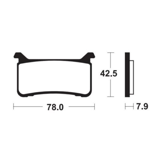 TECNI BRAKE PADS SINTER METAL