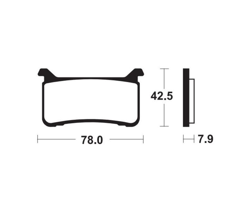 TECNI BRAKE PADS SINTER METAL