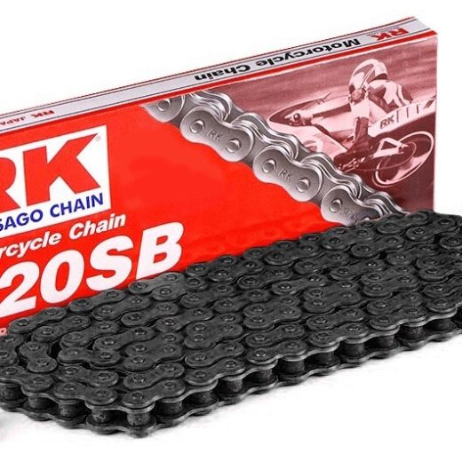 Cadena RK 420SB con 104 eslabones negro