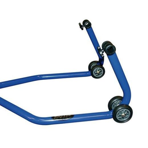 Caballete trasero BIKE LIFT universal Azul con soportes en "V"- RS -17
