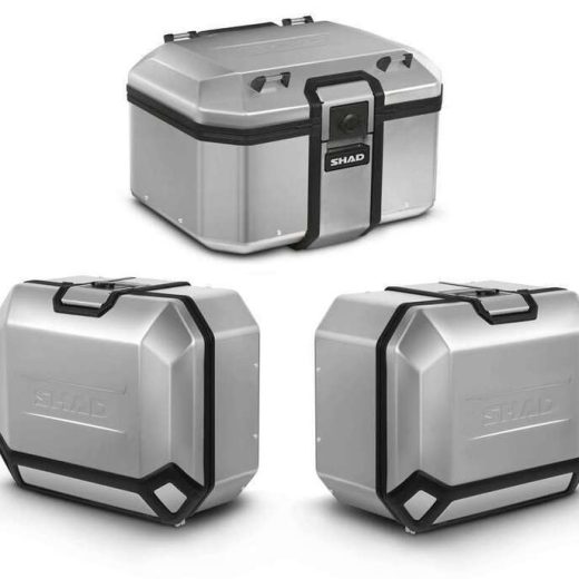 Pack maletas SHAD Terra 131L - Baúl 48L + Maleta derecha 36L + Maleta izquierda 47L