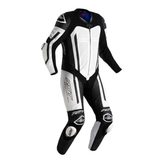 Mono de piel RST Pro Series Airbag hombre - Blanco