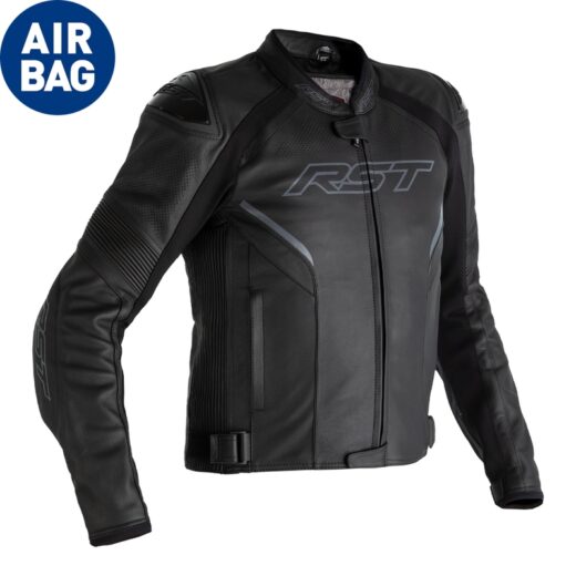 Chaqueta (Piel) RST SABRE Airbag Negro, 54 EU/Talla