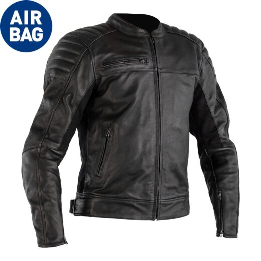 Chaqueta (Piel) FUSION Airbag Negro, 58 EU/Talla 2XL