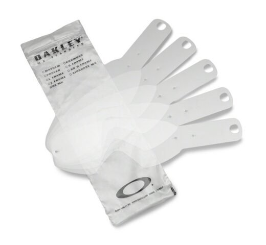 Láminas Tear-Off OAKLEY O-FRAME 2.0 Pro MX, Transparentes (Pack 25 uds)