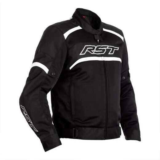 Chaqueta Textil (Hombre) RST PILOT Negro/Blanco , Talla 60/3XL