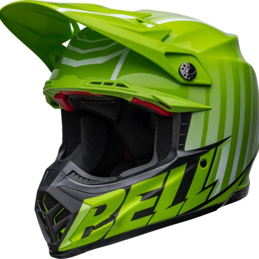 Casco BELL MOTO-9S FLEX SPRINT Verde, 58-59 / Talla