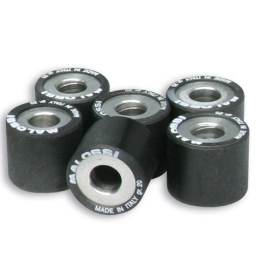 Rodillos de variador MALOSSI 25x22,2mm 20gr - 6 pcs