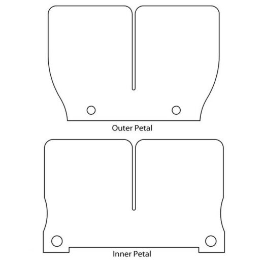 Láminas de carbono para caja de láminas V-Force 2