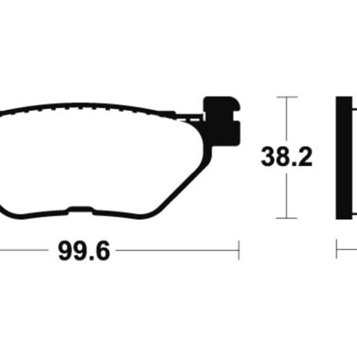 Pastillas de freno Tecnium MSS268 Sinterizadas