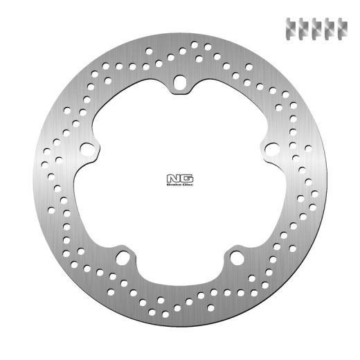 Disco de freno NG BRAKES redondo fijo